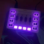 Gaming Mixer: 4-Channel RGB with XLR Mic Interface for Voice & Podcasts photo review