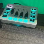 Gaming Mixer: 4-Channel RGB with XLR Mic Interface for Voice & Podcasts photo review