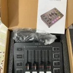 Gaming Mixer: 4-Channel RGB with XLR Mic Interface for Voice & Podcasts photo review