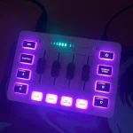 Gaming Mixer: 4-Channel RGB with XLR Mic Interface for Voice & Podcasts photo review