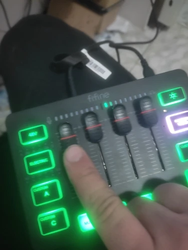 Gaming Mixer: 4-Channel RGB with XLR Mic Interface for Voice & Podcasts photo review