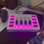 Gaming Mixer: 4-Channel RGB with XLR Mic Interface for Voice & Podcasts photo review