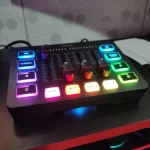 Gaming Mixer: 4-Channel RGB with XLR Mic Interface for Voice & Podcasts photo review