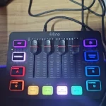 Gaming Mixer: 4-Channel RGB with XLR Mic Interface for Voice & Podcasts photo review